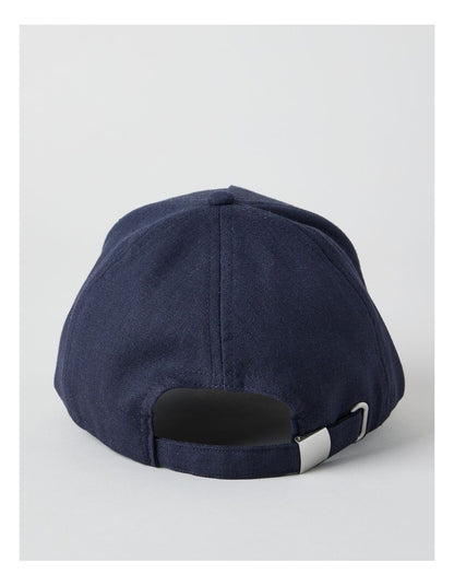 RAISED PRINT CAP NAVY