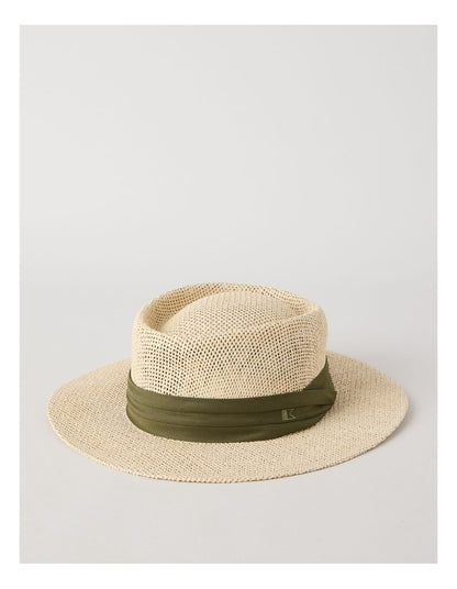 PANAMA HAT OLIVE