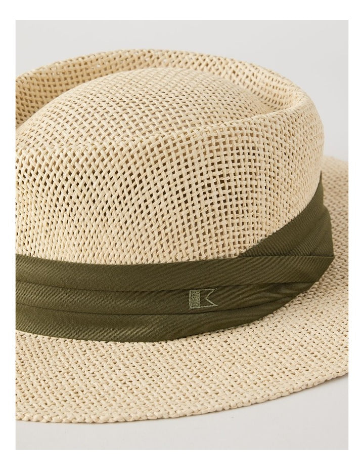 PANAMA HAT OLIVE