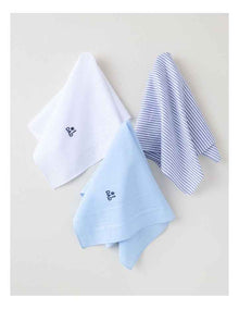 3pk Hankies #1 Dad in Multi