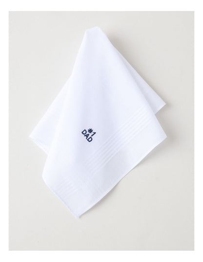 3pk Hankies #1 Dad in Multi