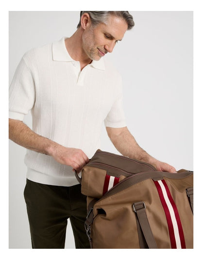 DOUBLE ZIP LARGE CAPACITY WET PACK  NUTMEG