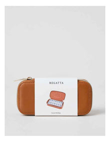 TRAVEL PILL BOX TAN