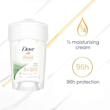 Dove Women Clinical 96hr Deodorant Stick Fresh 45mL