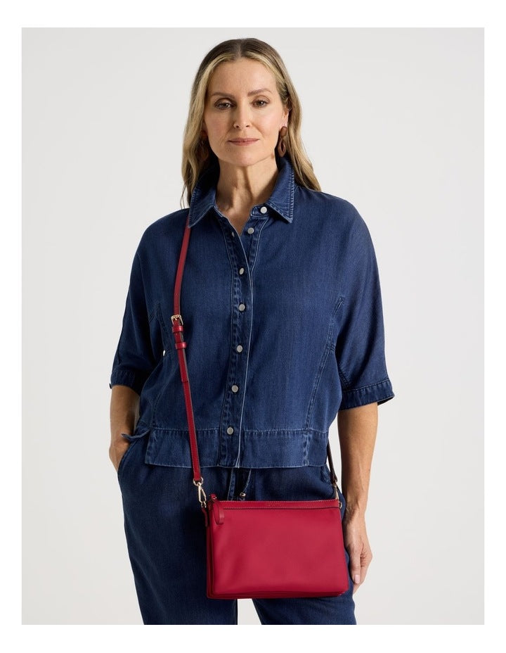Mornington Crossbody Bag in Red