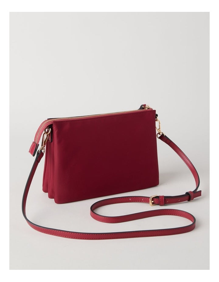 Mornington Crossbody Bag in Red
