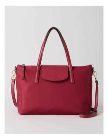 Beaumaris Satchel Bag in Red