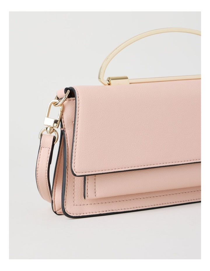 Beckett Clutch Bag in Pink