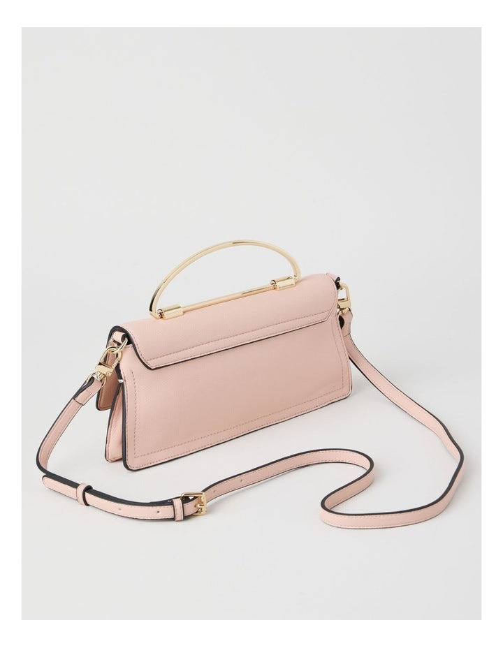 Beckett Clutch Bag in Pink