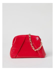 Birdie Clutch Bag in Red