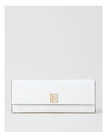 Bowie Clutch Bag in White