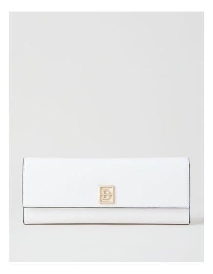 Bowie Clutch Bag in White