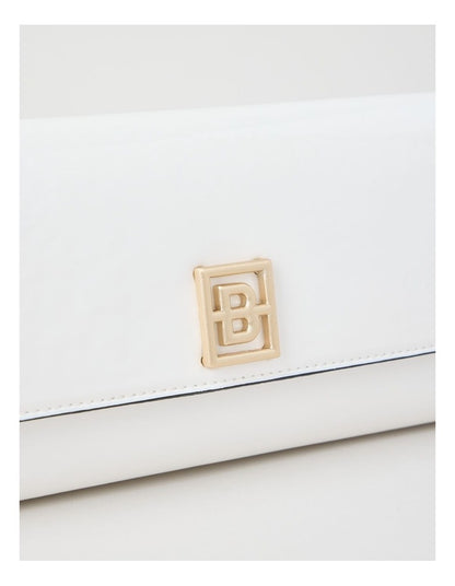 Bowie Clutch Bag in White