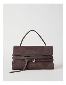 Brussels Satchel Bag in Chocolate
