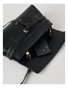 Brussels Satchel Bag in Black