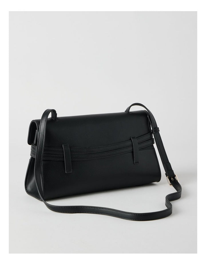 Brussels Satchel Bag in Black
