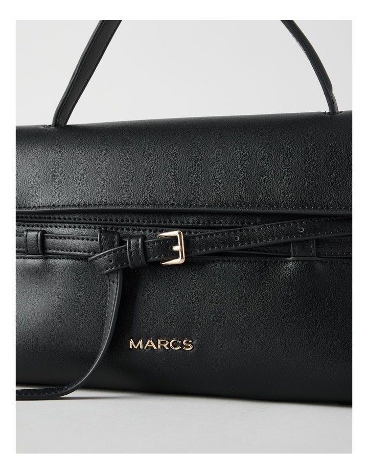 Brussels Satchel Bag in Black