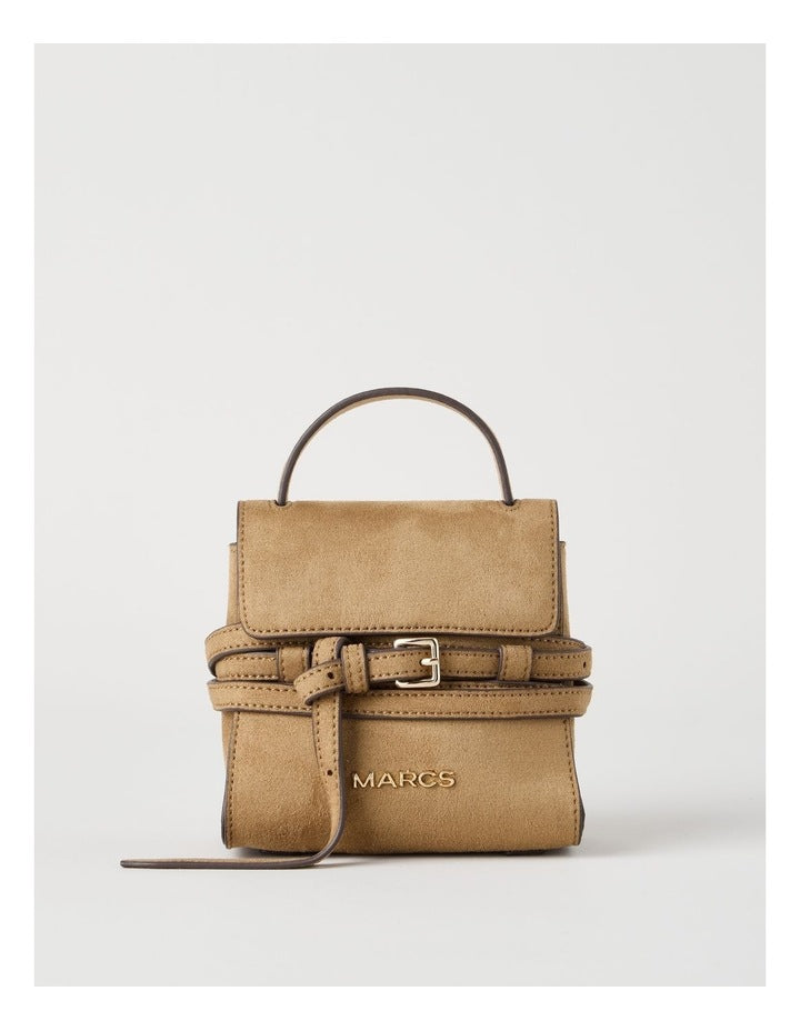 Brussels Crossbody Bag in Light Tan