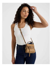 Brussels Crossbody Bag in Light Tan