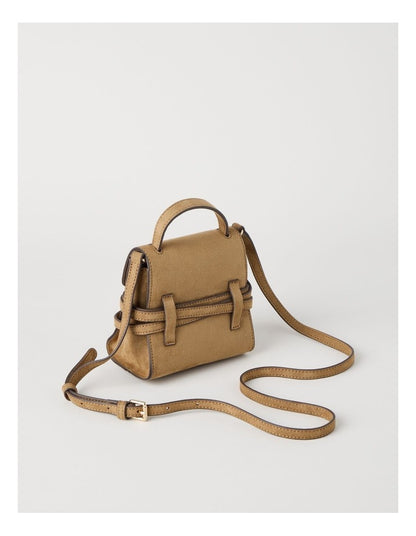Brussels Crossbody Bag in Light Tan