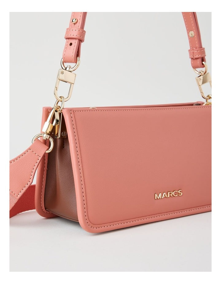 Lucerne Shoulder Bag in Rose Combo