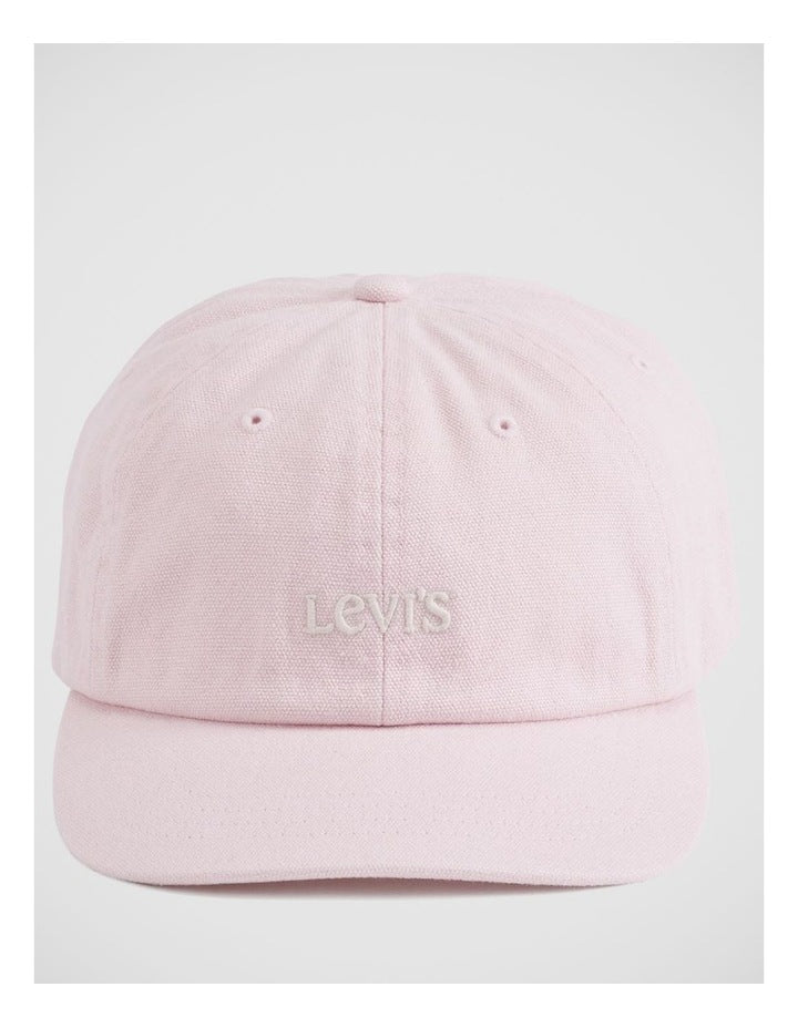 Club Logo Cap in Au Naturel