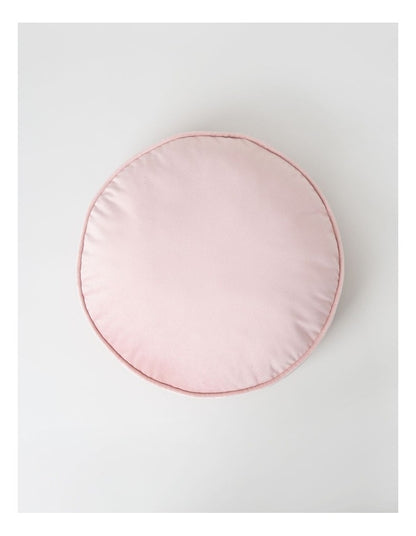 Riley Velvet Cushion in Pink