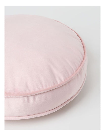 Riley Velvet Cushion in Pink