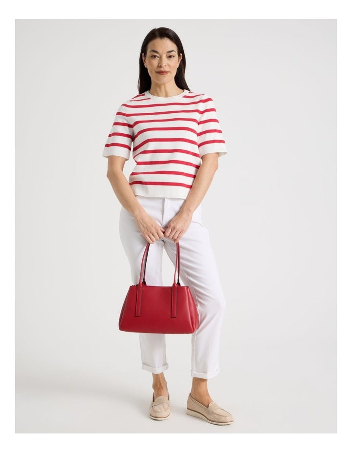 Linda Shoulder Bag in Red