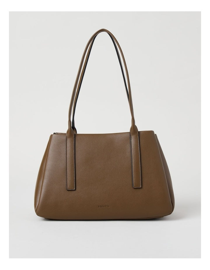 Linda Shoulder Bag in Tan