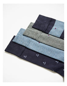4-Pack Dress Crew Socks