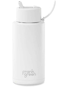 Stainless Steel Reusable Bottle with Flip Straw Lid 34oz/1L in Cloud