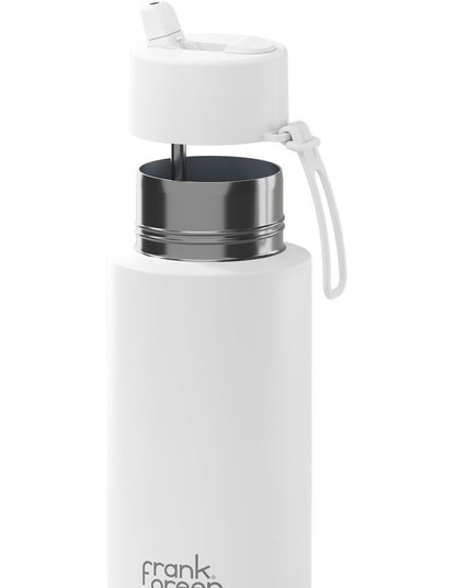 Stainless Steel Reusable Bottle with Flip Straw Lid 34oz/1L in Cloud