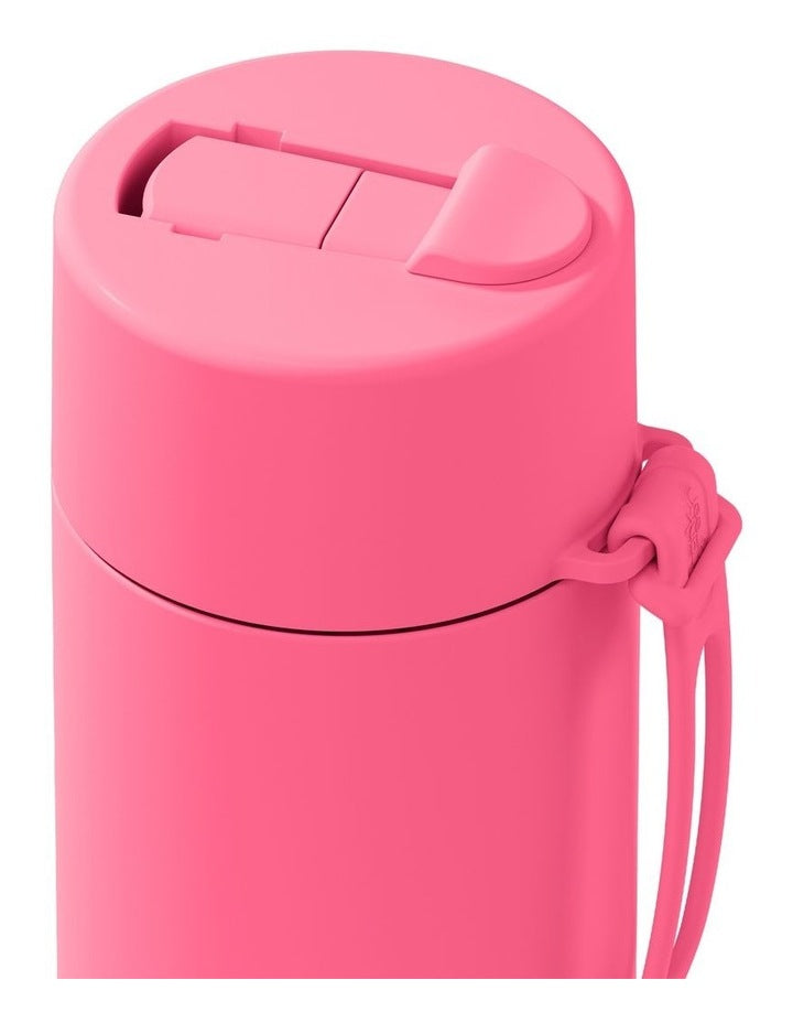 20oz/595ml Stainless Steel Reusable Bottle Bubblegum with Flip Straw Lid