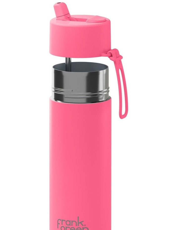 20oz/595ml Stainless Steel Reusable Bottle Bubblegum with Flip Straw Lid