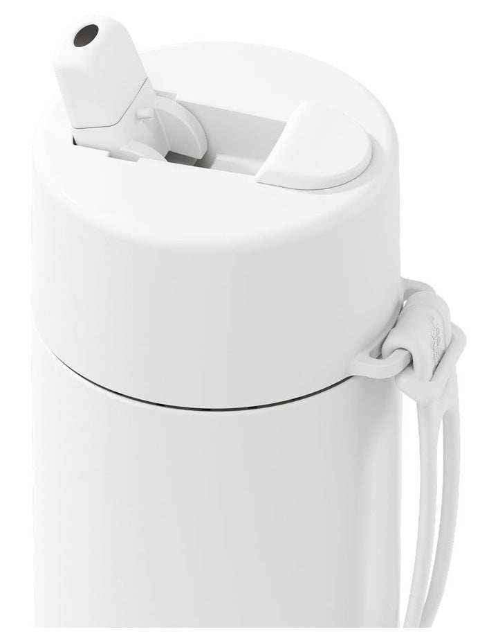 20oz/595ml Stainless Steel Reusable Bottle Cloud with Flip Straw Lid