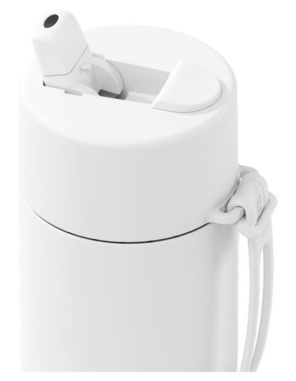 20oz/595ml Stainless Steel Reusable Bottle Cloud with Flip Straw Lid