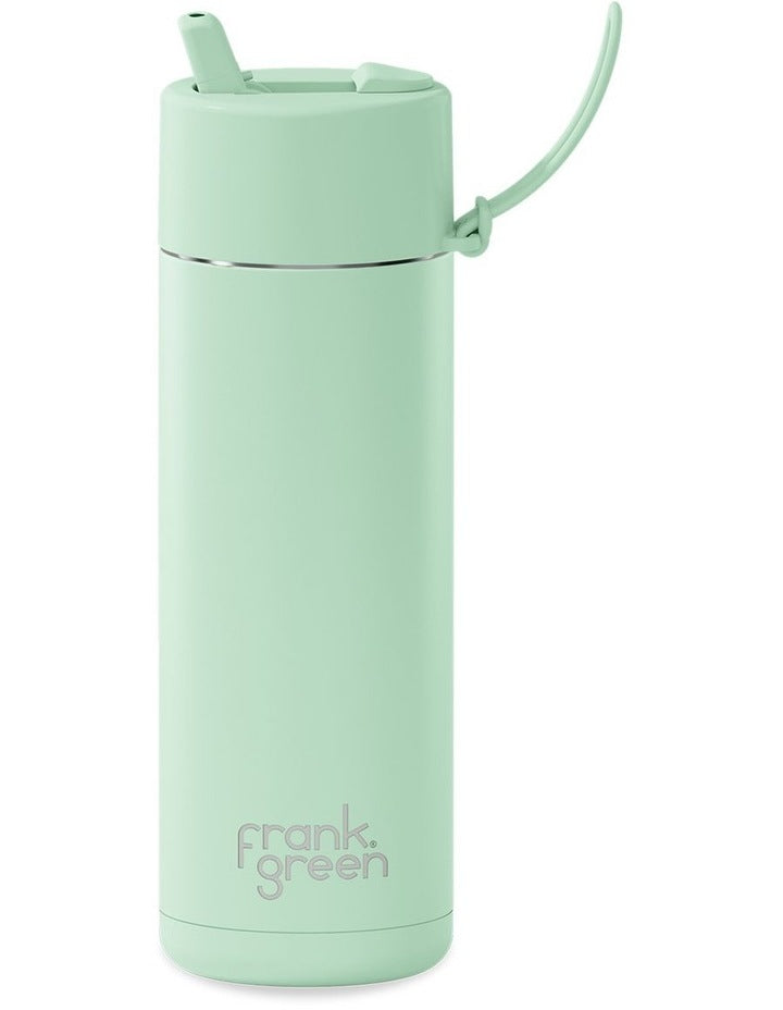 20oz/595ml Stainless Steel Reusable Bottle Mint Gelato with Flip Straw Lid