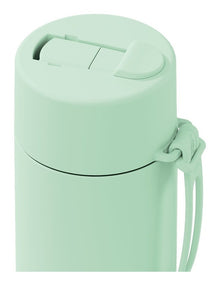 20oz/595ml Stainless Steel Reusable Bottle Mint Gelato with Flip Straw Lid