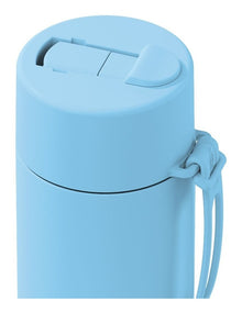 20oz/595ml Stainless Steel Reusable Bottle Sky Blue with Flip Straw Lid