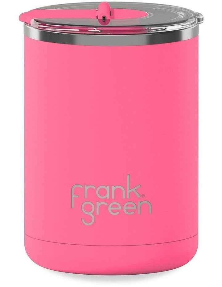 12oz/355ml Coffee Cup with Hinged Screw Lid Bubblegum