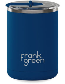 12oz/355ml Coffee Cup with Hinged Screw Lid Deep Ocean