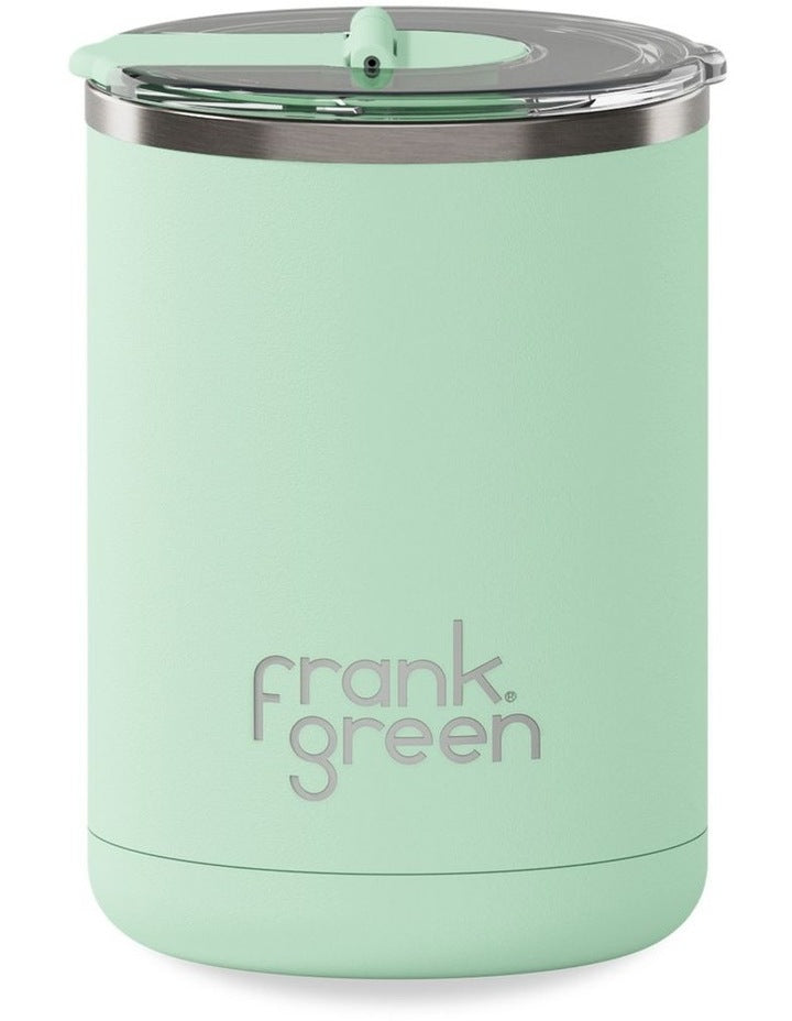 12oz/355ml Coffee Cup with Hinged Screw Lid Mint Gelato