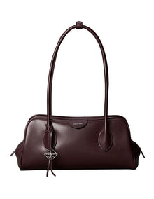 Emblem Trio Shoulder Bag in Fudge
