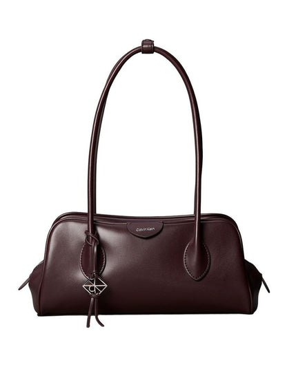 Emblem Trio Shoulder Bag in Fudge