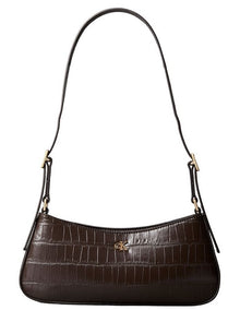 Monogram Logo Hardware Shoulder Bag in Delicioso