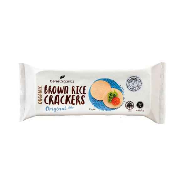 Organic Brown Rice Crackers Original