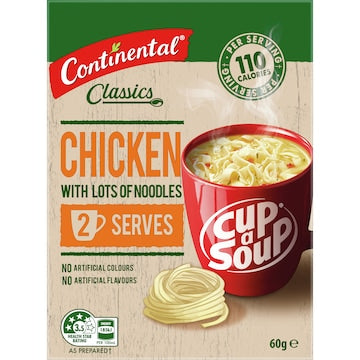 Continental Classics Cup A Soup Chicken With Lots Of Noodles 60g