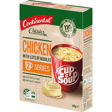 Continental Classics Cup A Soup Chicken With Lots Of Noodles 60g
