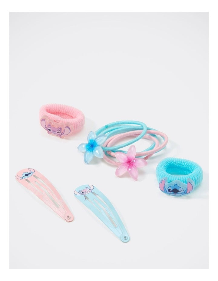 Disney Stitch Kids Hair Accessories Set in Multi